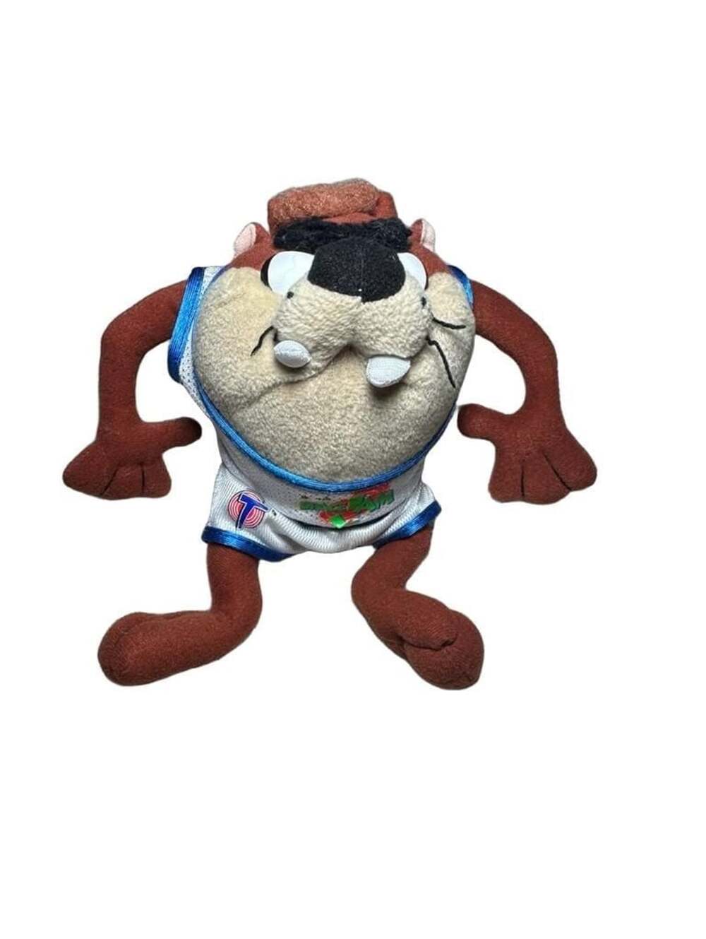 Vintage 1996 Space Jam Taz Tasmanian Devil Plush Toy Looney Tunes McDonald's